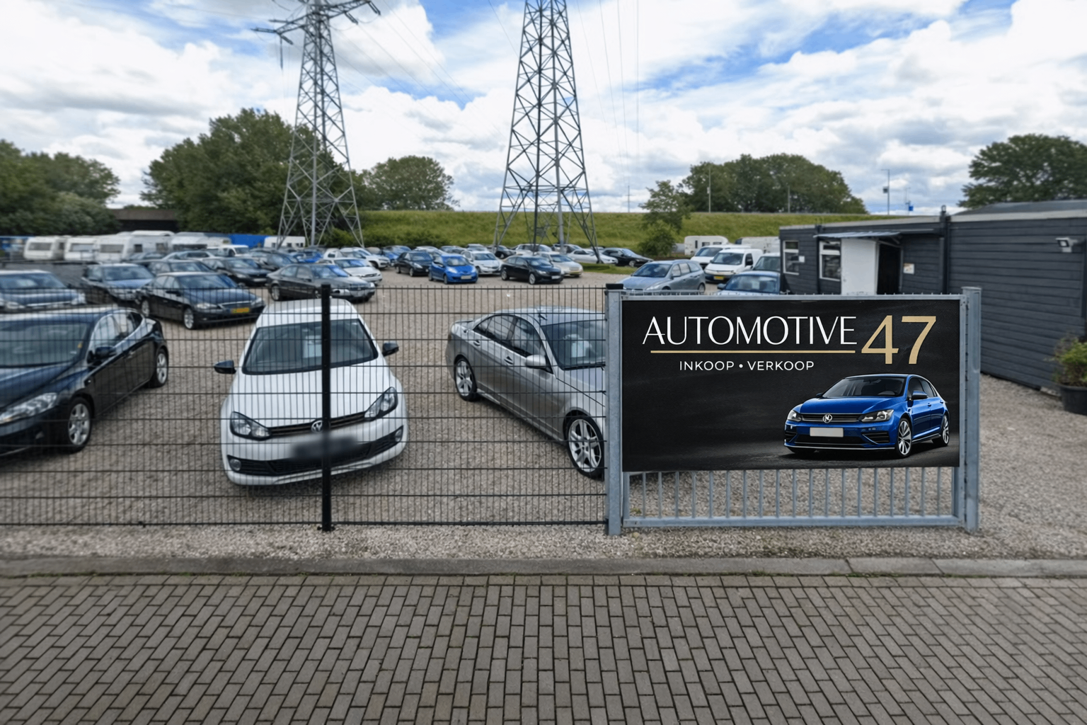 Auto's op het terrein van Automotive 47